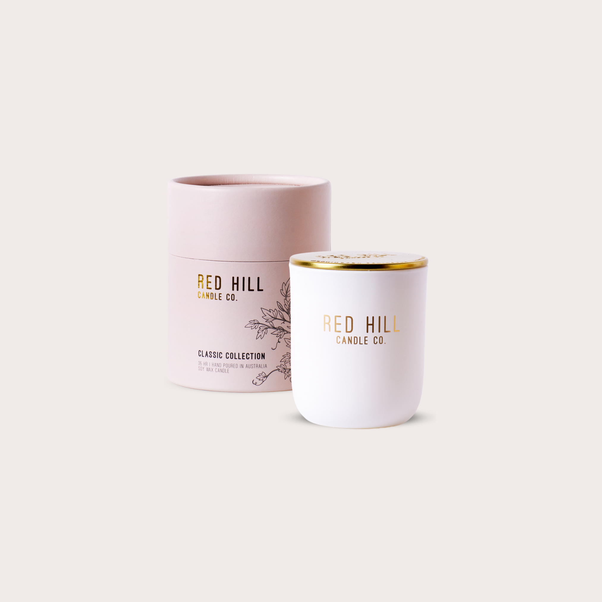 Sandalwood & Vanilla Soy Candle: Small