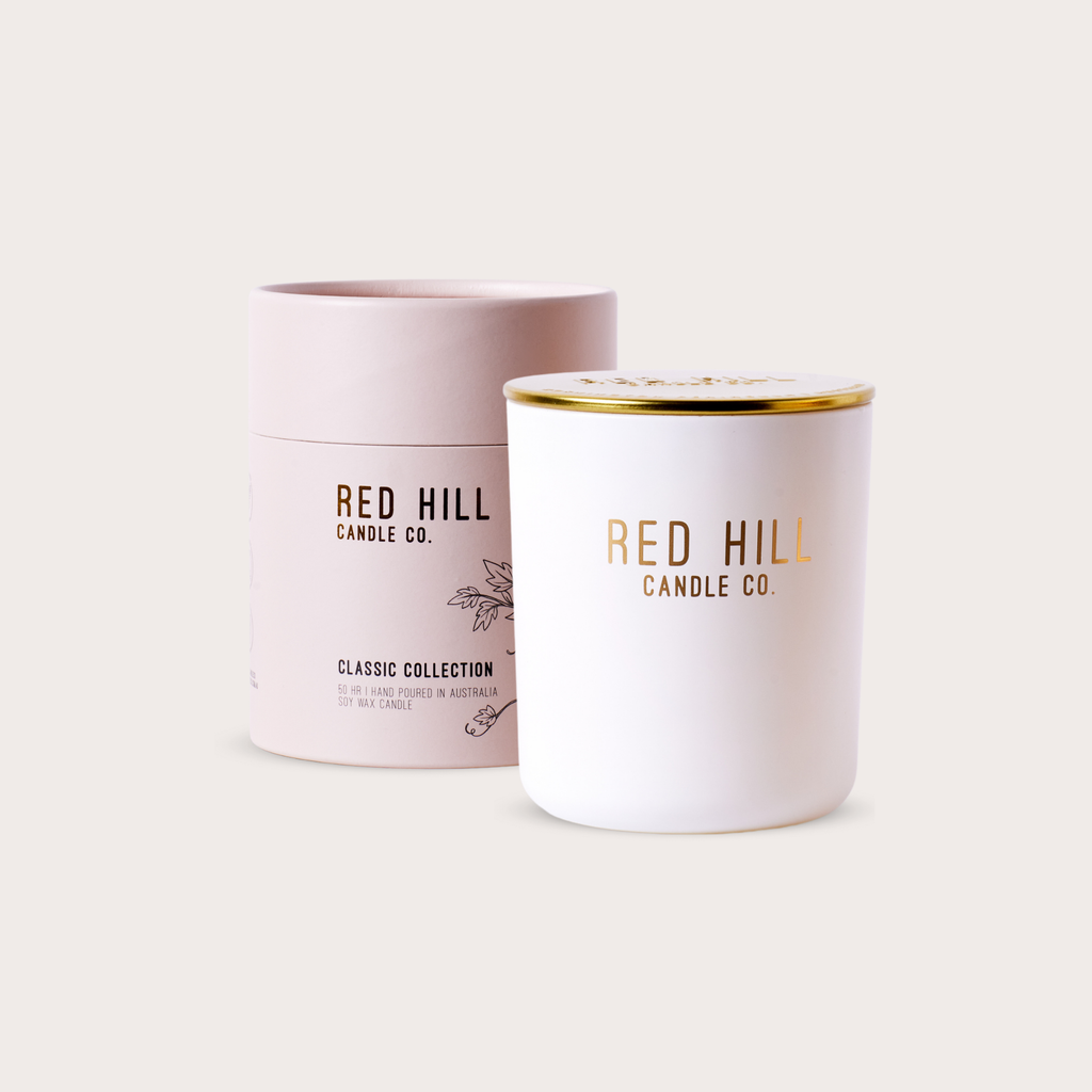 Sandalwood & Vanilla Soy Candle: Large