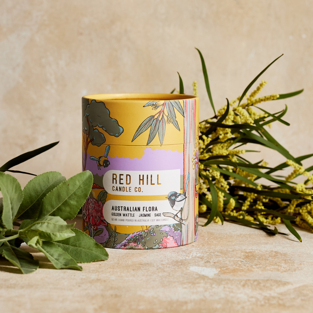 Australian Flora Soy Candle: Small