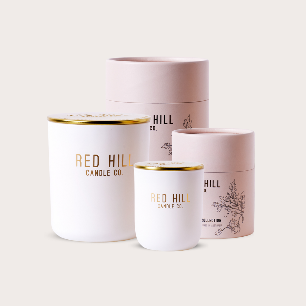 Sandalwood & Vanilla Soy Candle: Small