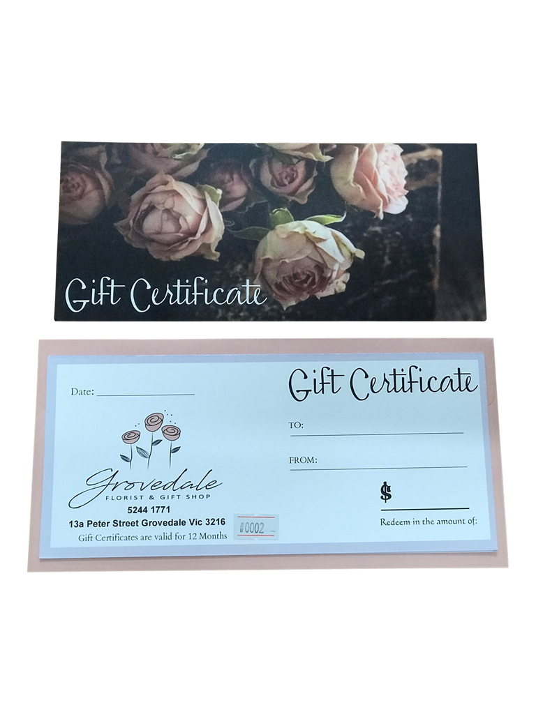 Gift Certificate